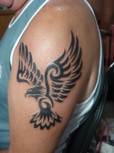 Tribal Hawk Tattoo Pictures