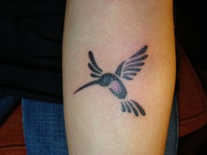Tribal Hummingbird Tattoos