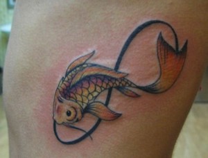 Tribal Koi Fish Tattoos