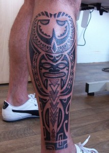 Tribal Leg Tattoos