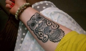 Tribal Owl Tattoo Pictures