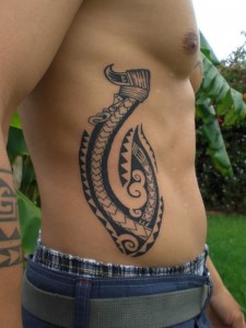 Tribal Rib Tattoos for Men