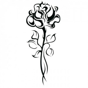 Tribal Rose Tattoo Images