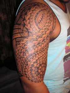 Tribal Samoan Tattoo