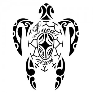 Tribal Sea Turtle Tattoos