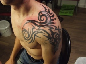 Tribal Shoulder Tattoos