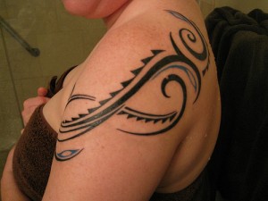 Tribal Shoulder Tattoos Female