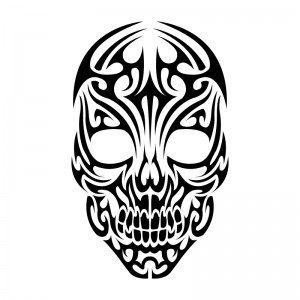 Tribal Skull Tattoo