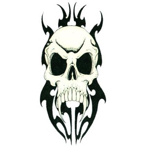 Tribal Skulls Tattoos