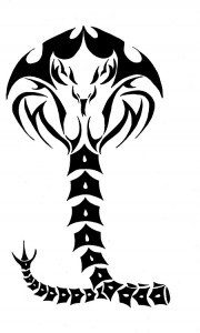 Tribal Snake Tattoo Designs