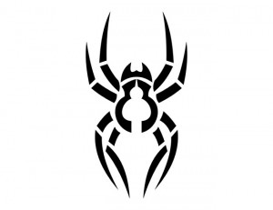Tribal Spider Tattoo Designs