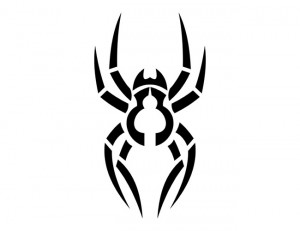Tribal Spider Tattoo Designs