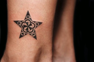 Tribal Star Tattoo