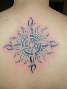Tribal Sun Tattoo Images