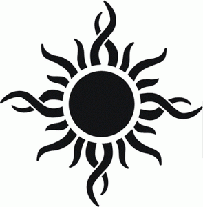 Tribal Sun Tattoos