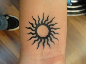 Tribal Sun Tattoos Pictures