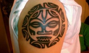 Tribal Taino Tattoo