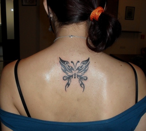 25 Awesome Tribal Butterfly Tattoo - Tribal Tattoo Butterfly