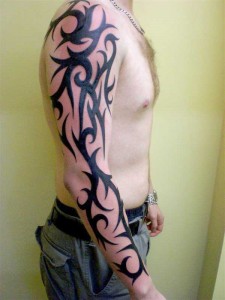 Tribal Tattoo Full Sleeve