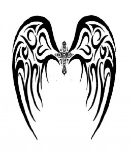 Tribal Tattoo Wings