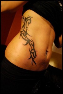 Tribal Tattoo on Side