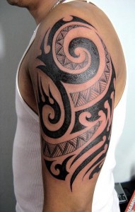 Tribal Tattoos Half Sleeve