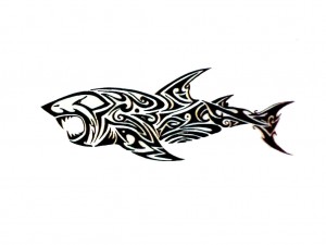 Tribal Tattoos Shark