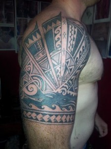 Tribal Tattoos for Men Half Sleeve