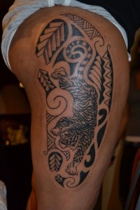 Tribal Thigh Tattoos