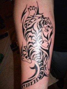 Tribal Tiger Tattoo Designs