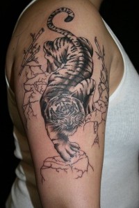 Tribal Tiger Tattoos for Men