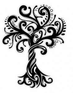 Tribal Tree Tattoo