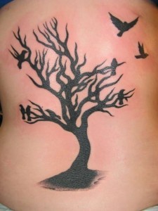 Tribal Tree Tattoo Designs
