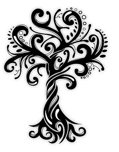 12 Awesome Tribal Tree Tattoos | Only Tribal