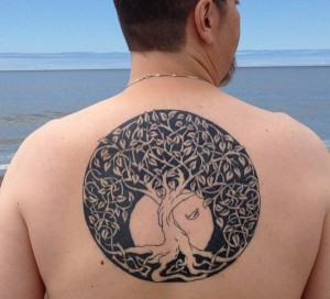 Tribal Tree of Life Tattoo