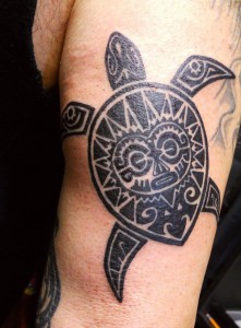 Tribal Turtle Tattoos Designs