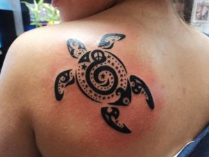 Tribal Turtle Tattoos for Girls