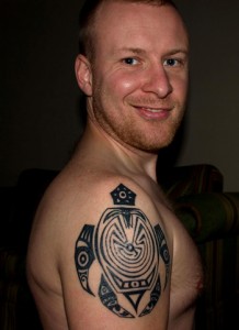 Tribal Turtle Tattoos for Men