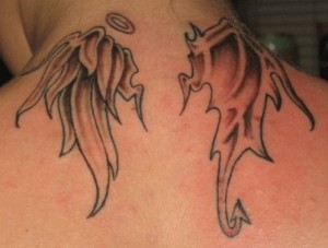 Tribal Wings Tattoo Men