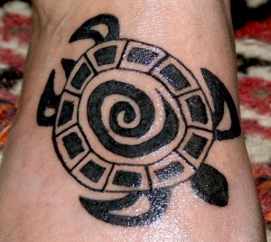 Turtle Tattoo Tribal