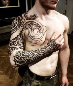 Viking Tribal Tattoo