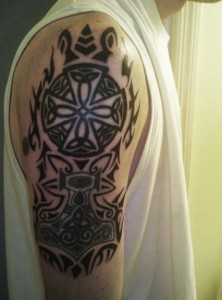 Viking Tribal Tattoos Sleeve