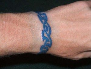 Wrist Tattoo Tribal