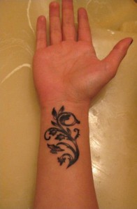 Wrist Tattoos Tribal