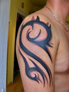 Mens Arm Tribal Tattoos