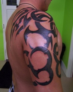 Mens Tribal Sleeve Tattoos