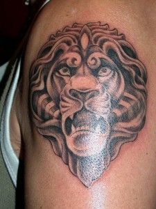 Tattoo Lion Tribal