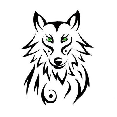18 Awesome Tribal Wolf Tattoo | Only Tribal