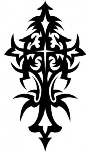 Tribal Cross Tattoo Designs