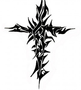 Tribal Crosses Tattoo Designs